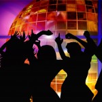 Image of silhouettes of women dancing
